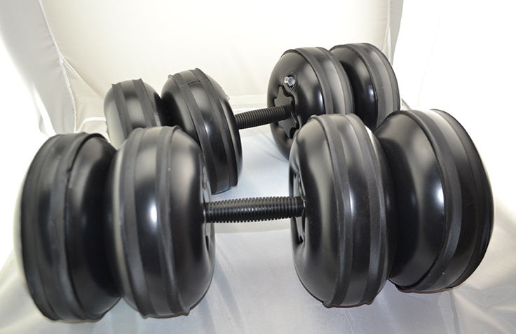 Adjustable 20-25 KG Water-filled Dumbbell for Men Home Fitness Arm Muscle Training Equipment Portable Convenient Water Injection Dumbb