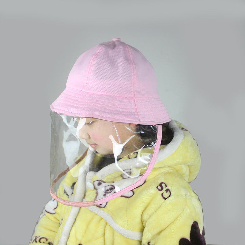 Anti-spray children's fisherman hat