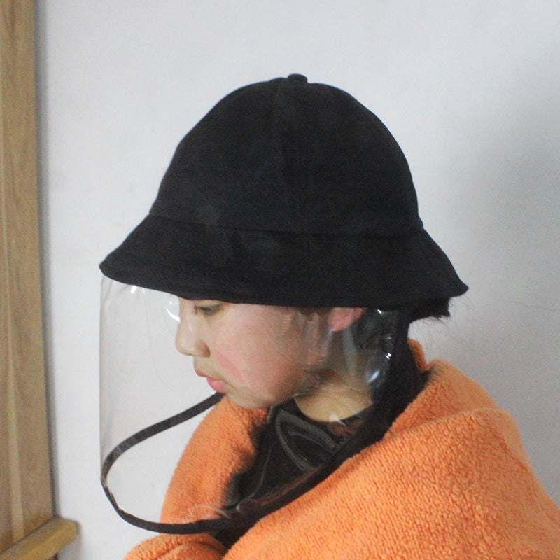 Anti-spray children's fisherman hat