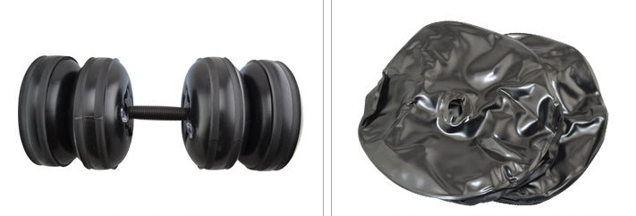 Adjustable 20-25 KG Water-filled Dumbbell for Men Home Fitness Arm Muscle Training Equipment Portable Convenient Water Injection Dumbb