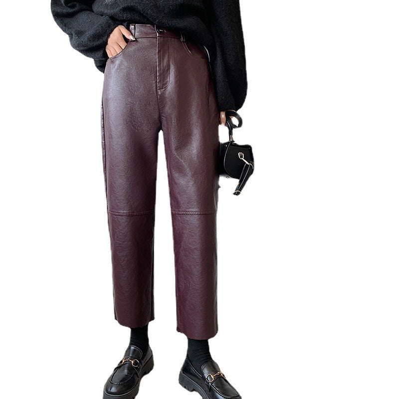 Women's Fashion Casual All-matching Straight Pants