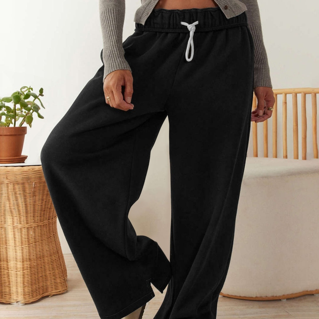 Women's Split Straight Casual Sports Pants