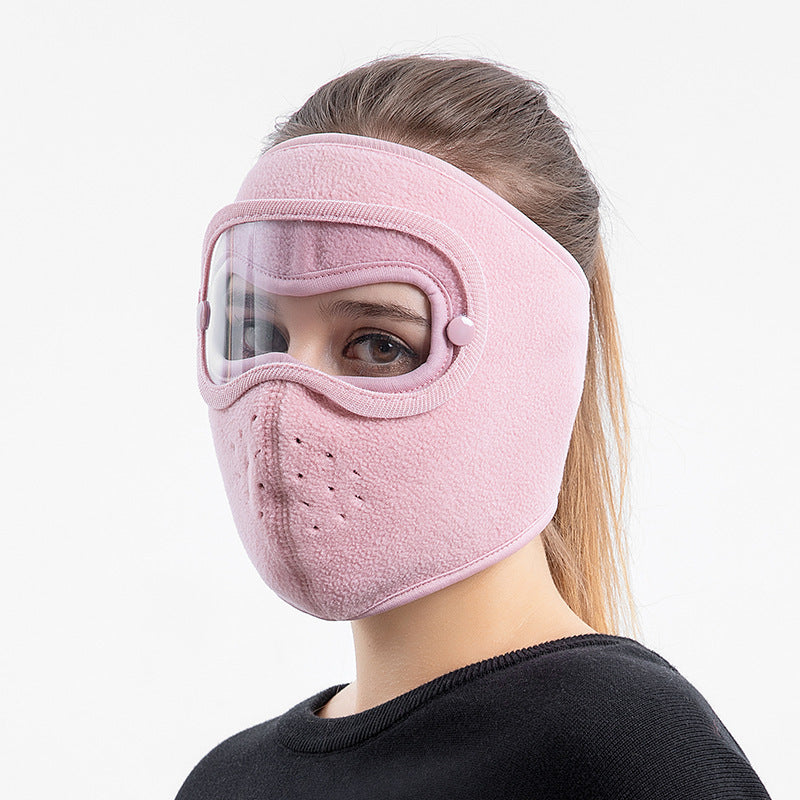 Autumn and Winter Warm Mask Mask Polar Fleece Riding