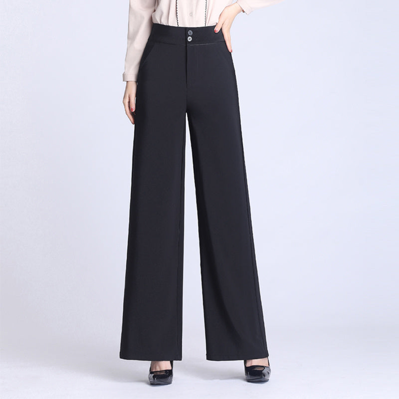 Women's Summer High Waist Summer Thin Trousers