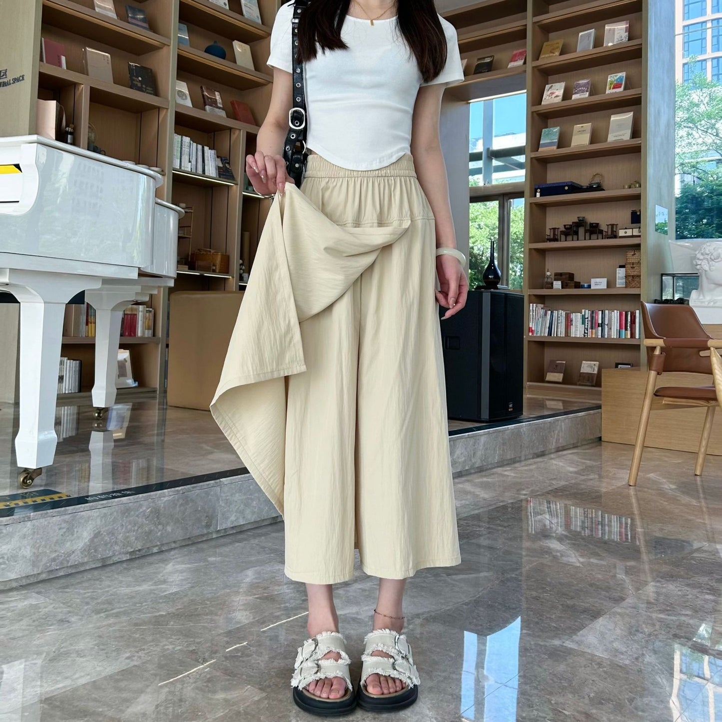 Women's Fashion Personalized Straight Casual Pants