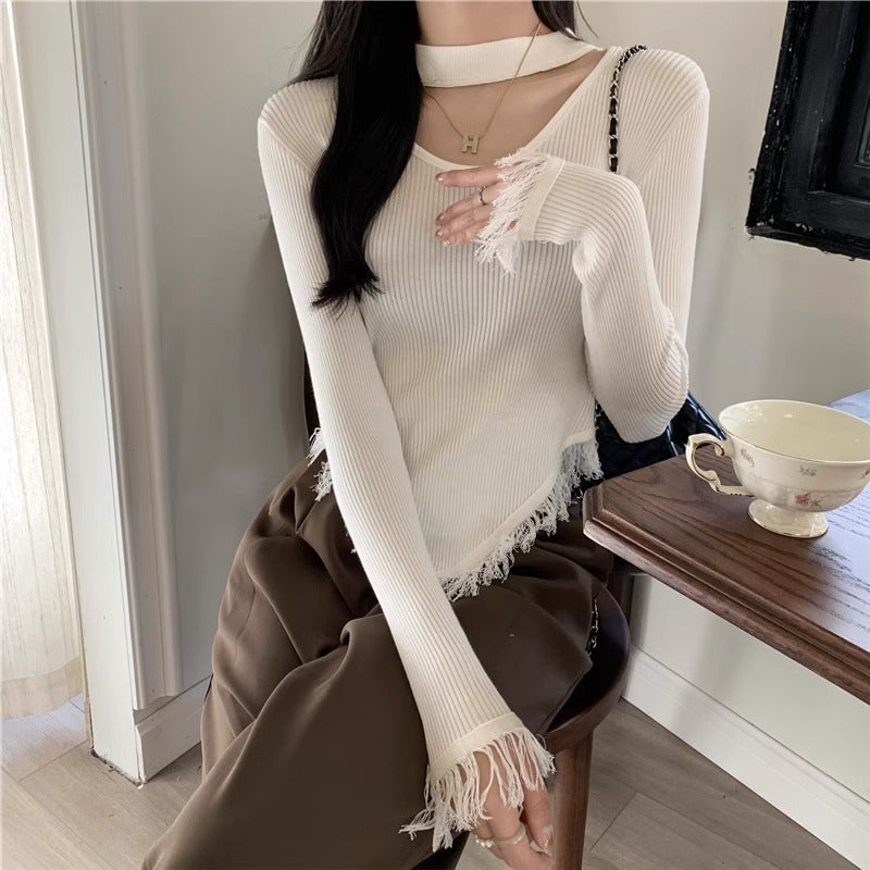 Women's Halter Bottoming Shirt Autumn And Winter