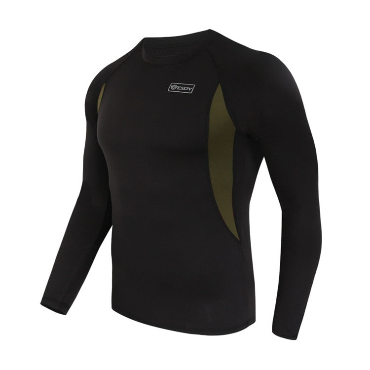 winter Top quality new thermal underwear men underwear sets compression fleece sweat quick drying thermo underwear men clothing