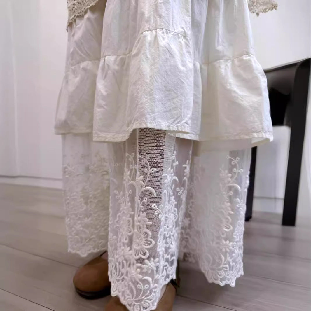Women's Fashion Personality Japanese Style Lace Pants