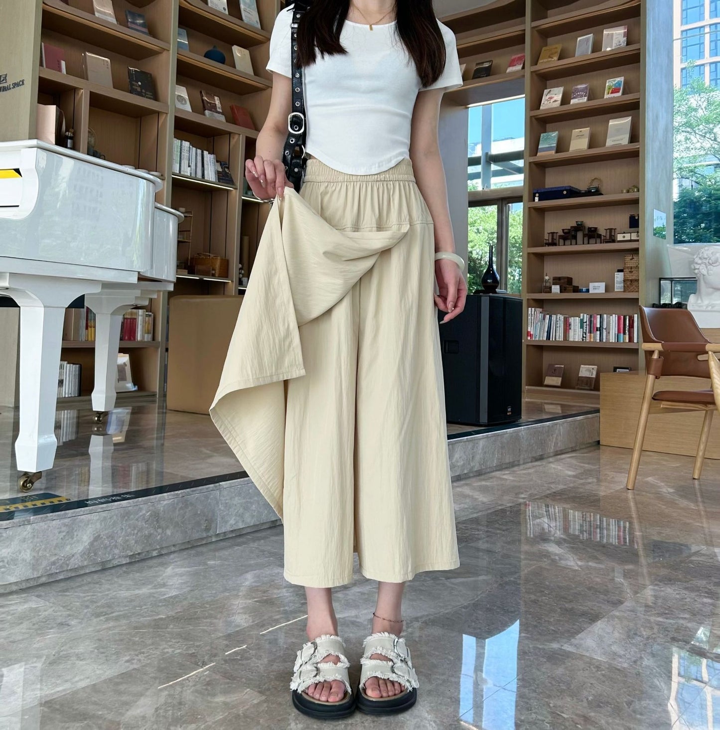 Women's Fashion Personalized Straight Casual Pants
