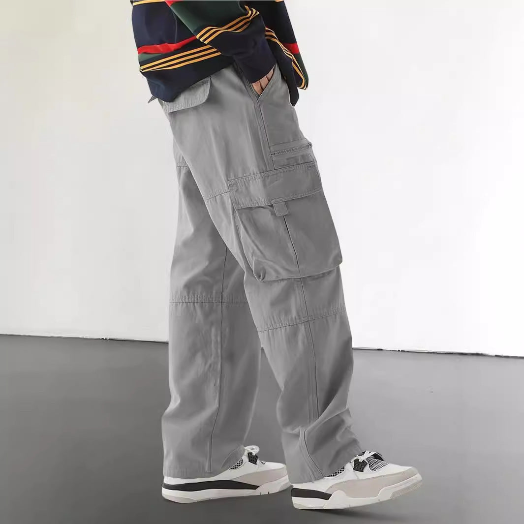 American Retro Easy Matching Overalls Men