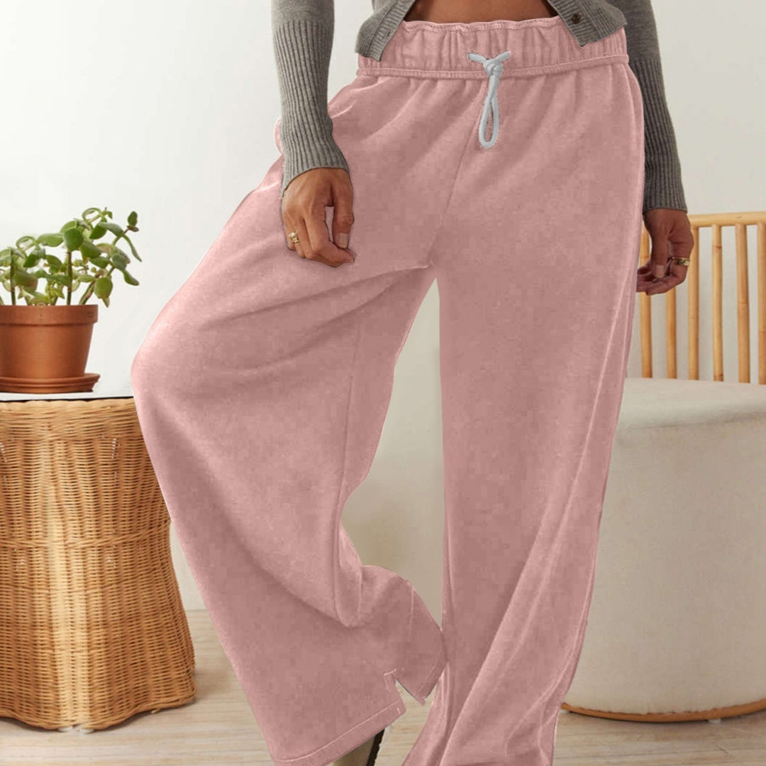 Women's Split Straight Casual Sports Pants