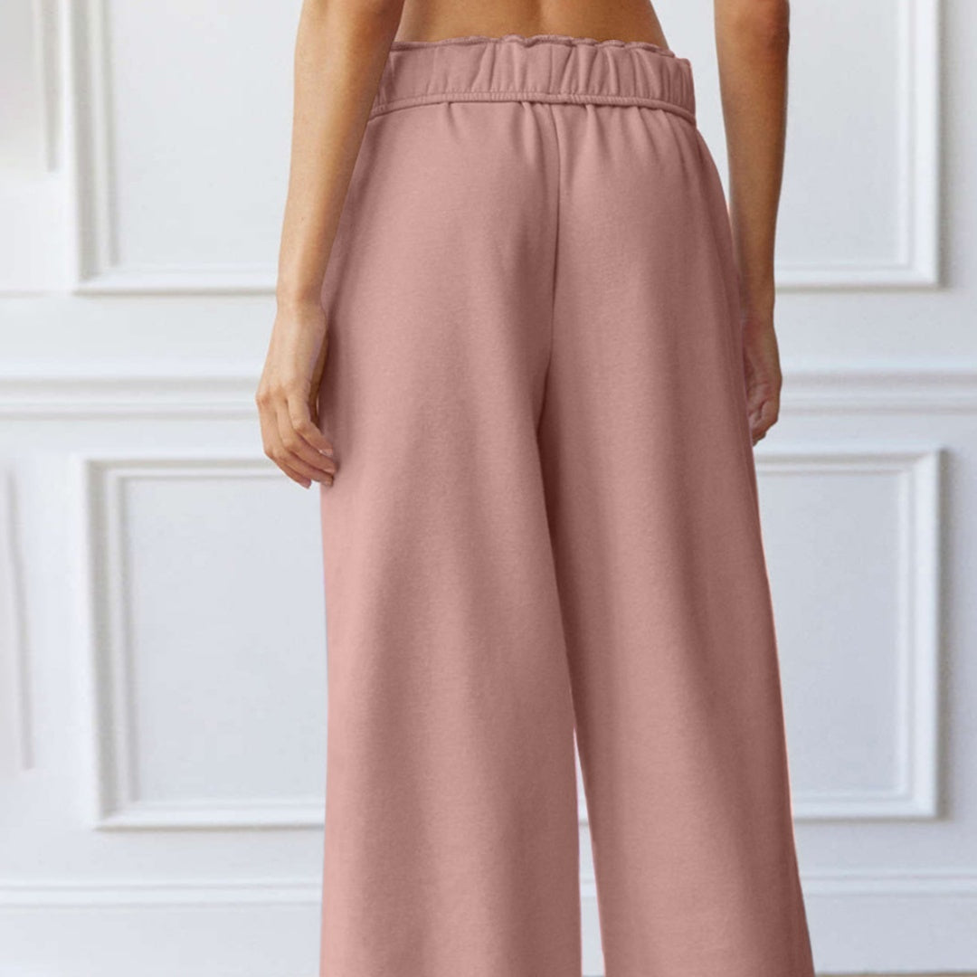 Women's Split Straight Casual Sports Pants
