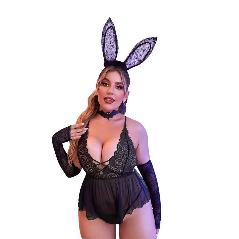 Women's Large Fat One-piece Sling Pajamas