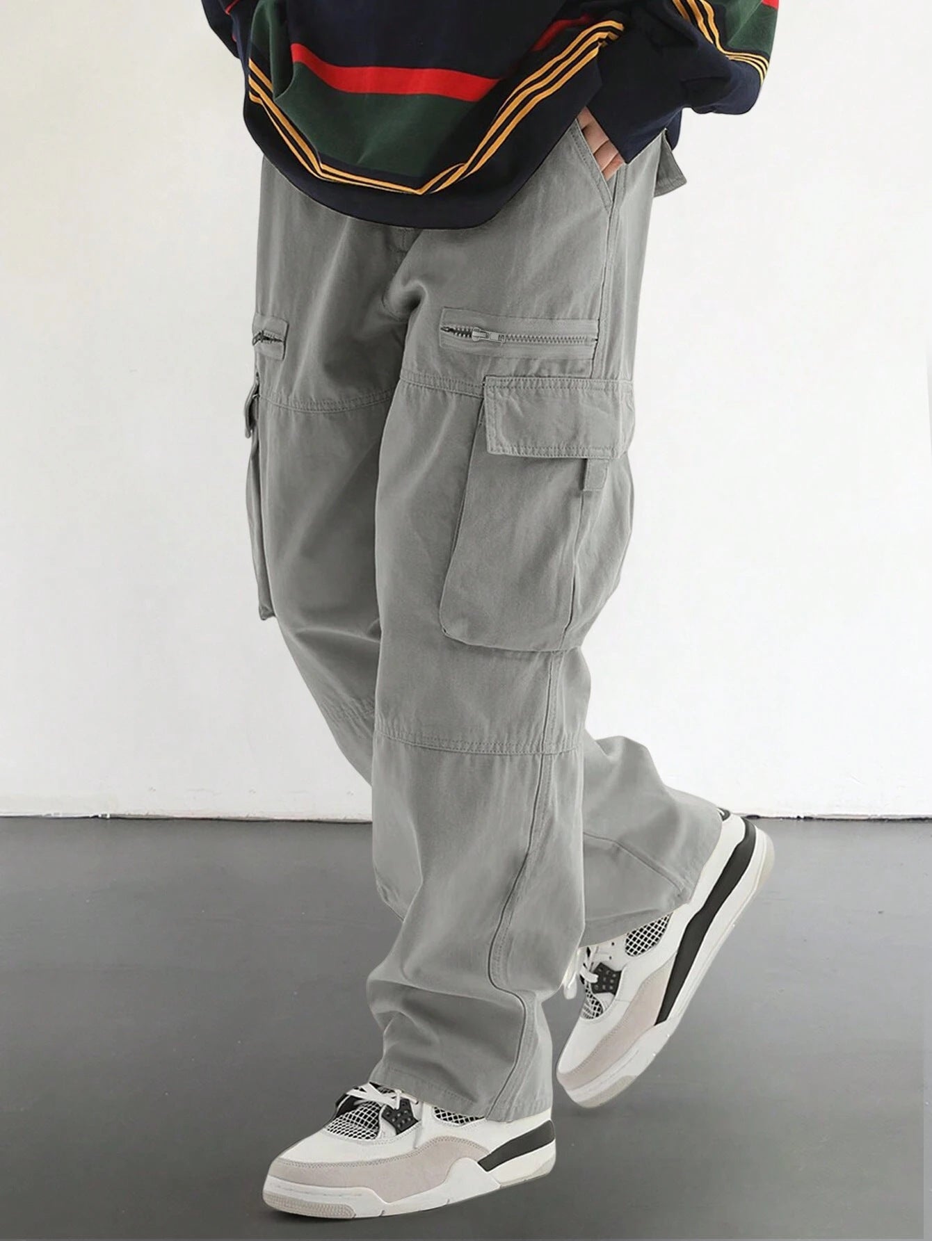American Retro Easy Matching Overalls Men