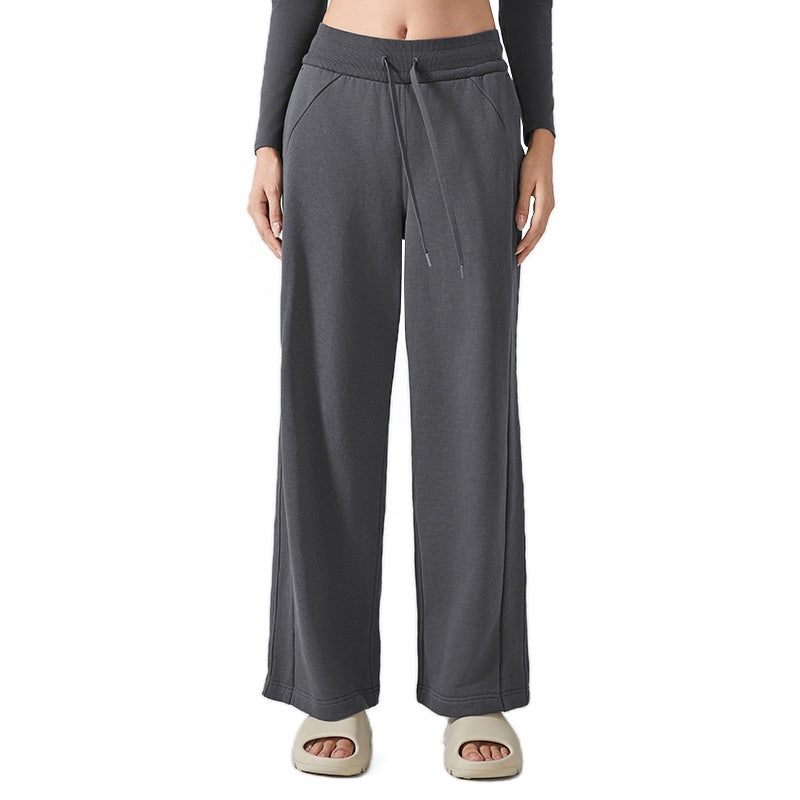 Autumn And Winter Leisure Loose Track Sweatpants