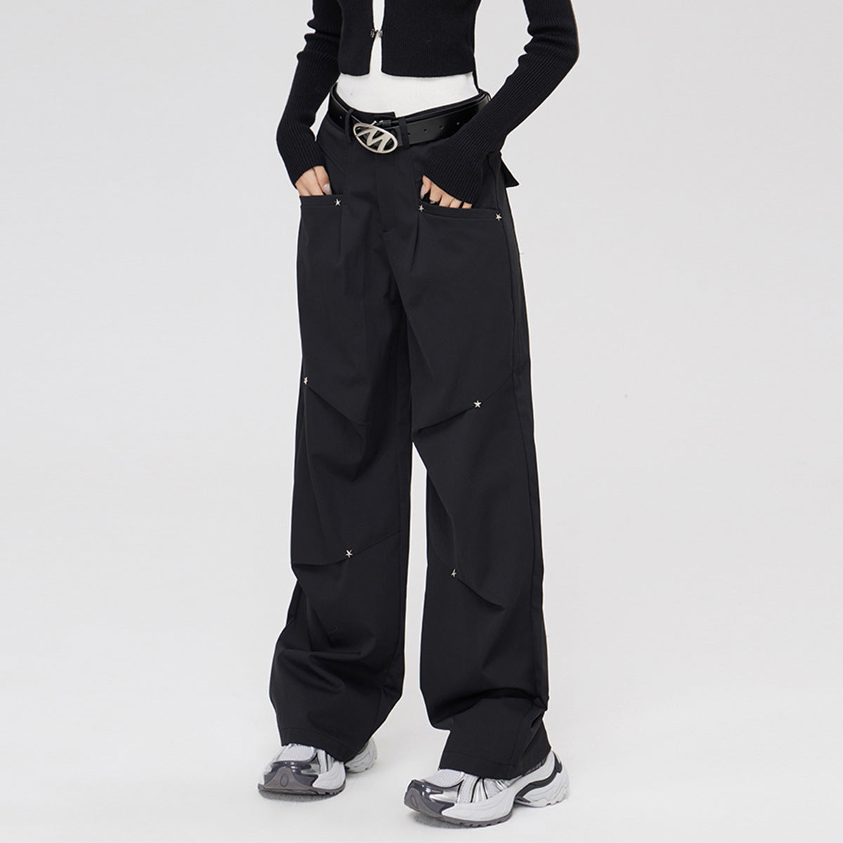 XINGX American Landing Paratrooper Pants Street Fashion Retro