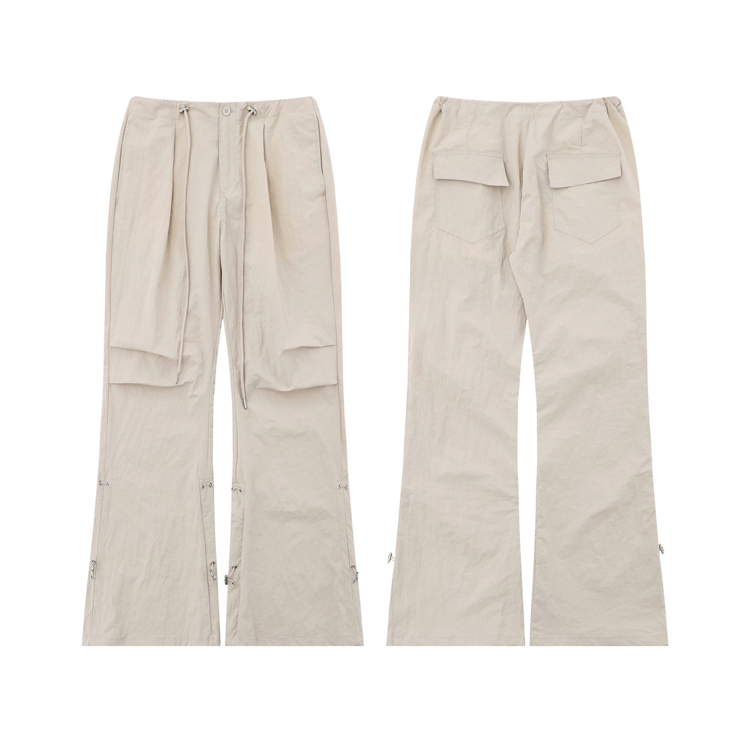 American-style Bootcut Casual Pleated Quick-drying Overalls