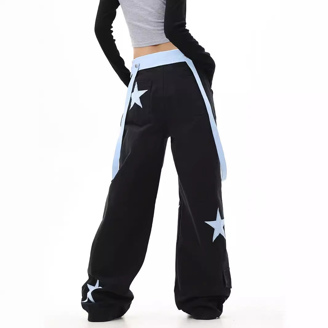 American Dopamine XINGX Embroidered Casual Pants