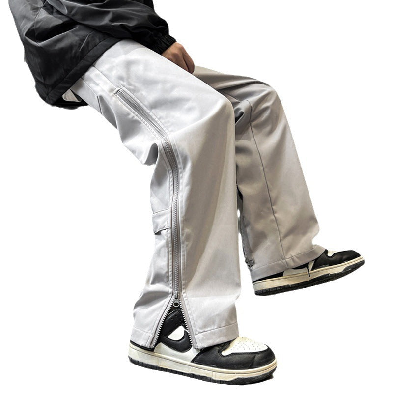 Autumn And Winter Loose High Street Straight Casual Pants