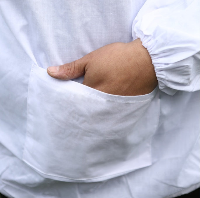 White anti-bee clothing bee protective clothing thick type export quality support custom-made wholesale
