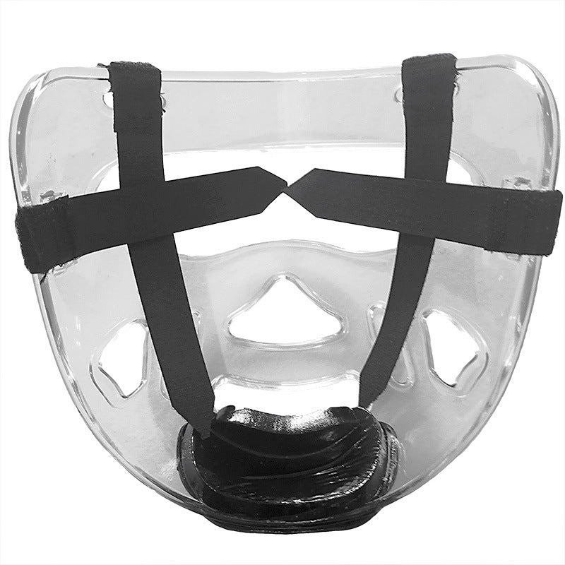 Transparent Removable Taekwondo Protective Belt Hole Helmet