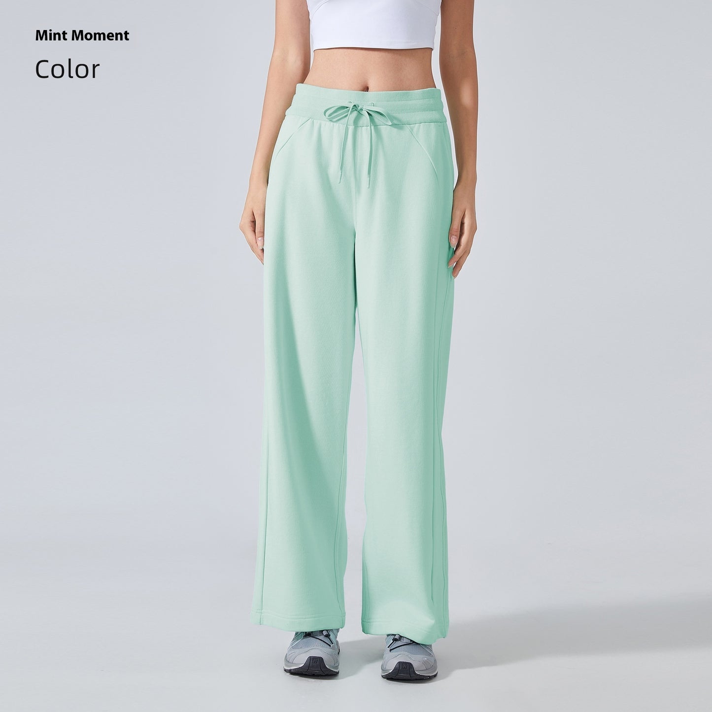 Autumn And Winter Leisure Loose Track Sweatpants