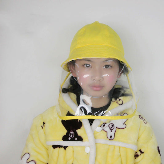 Anti-spray children's fisherman hat