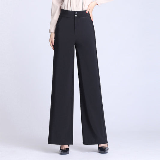 Women's Summer High Waist Summer Thin Trousers