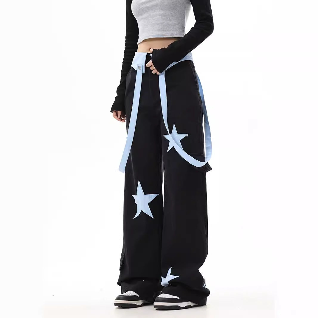 American Dopamine XINGX Embroidered Casual Pants
