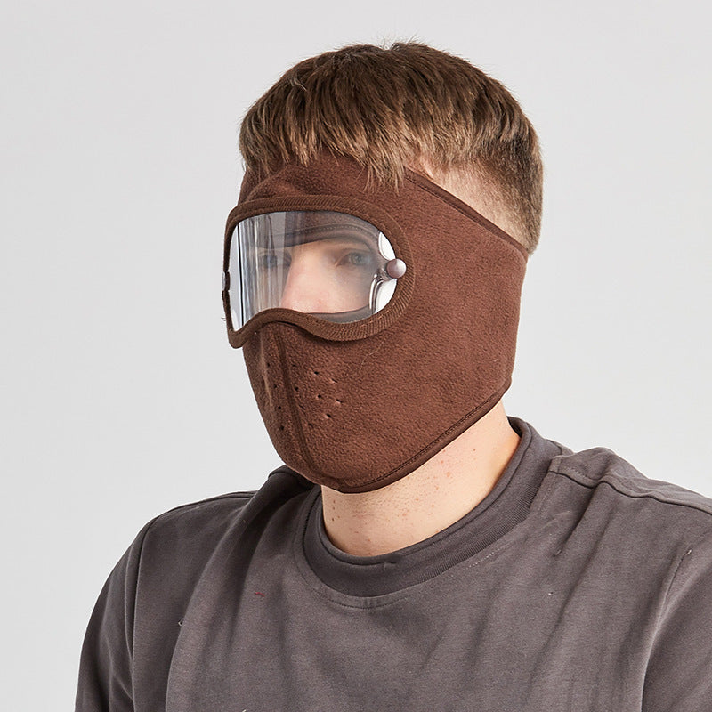 Autumn and Winter Warm Mask Mask Polar Fleece Riding
