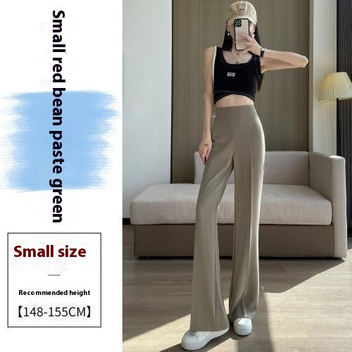 Women's High Waist Slimming And Straight Casual Wide Leg Pants