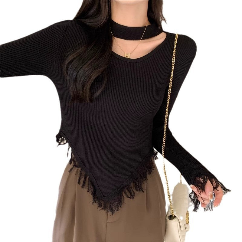 Women's Halter Bottoming Shirt Autumn And Winter