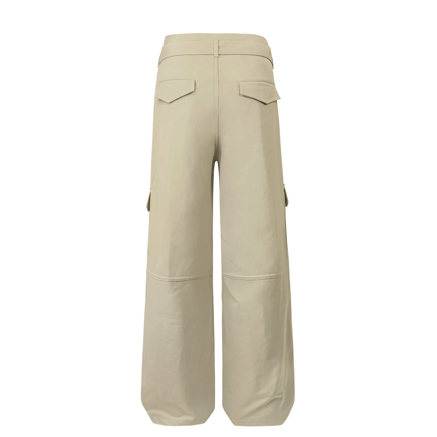 American Retro High-grade Neutral Multi-pocket Design Casual Wide-leg Workwear Trousers