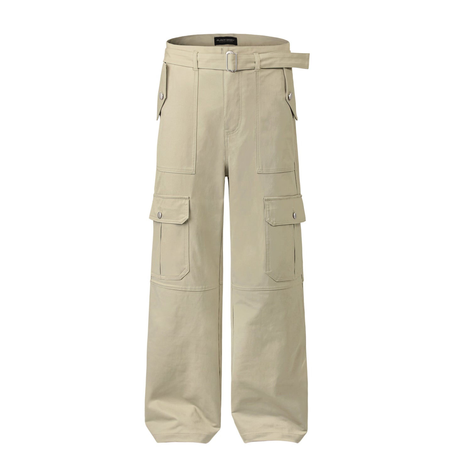 American Retro High-grade Neutral Multi-pocket Design Casual Wide-leg Workwear Trousers
