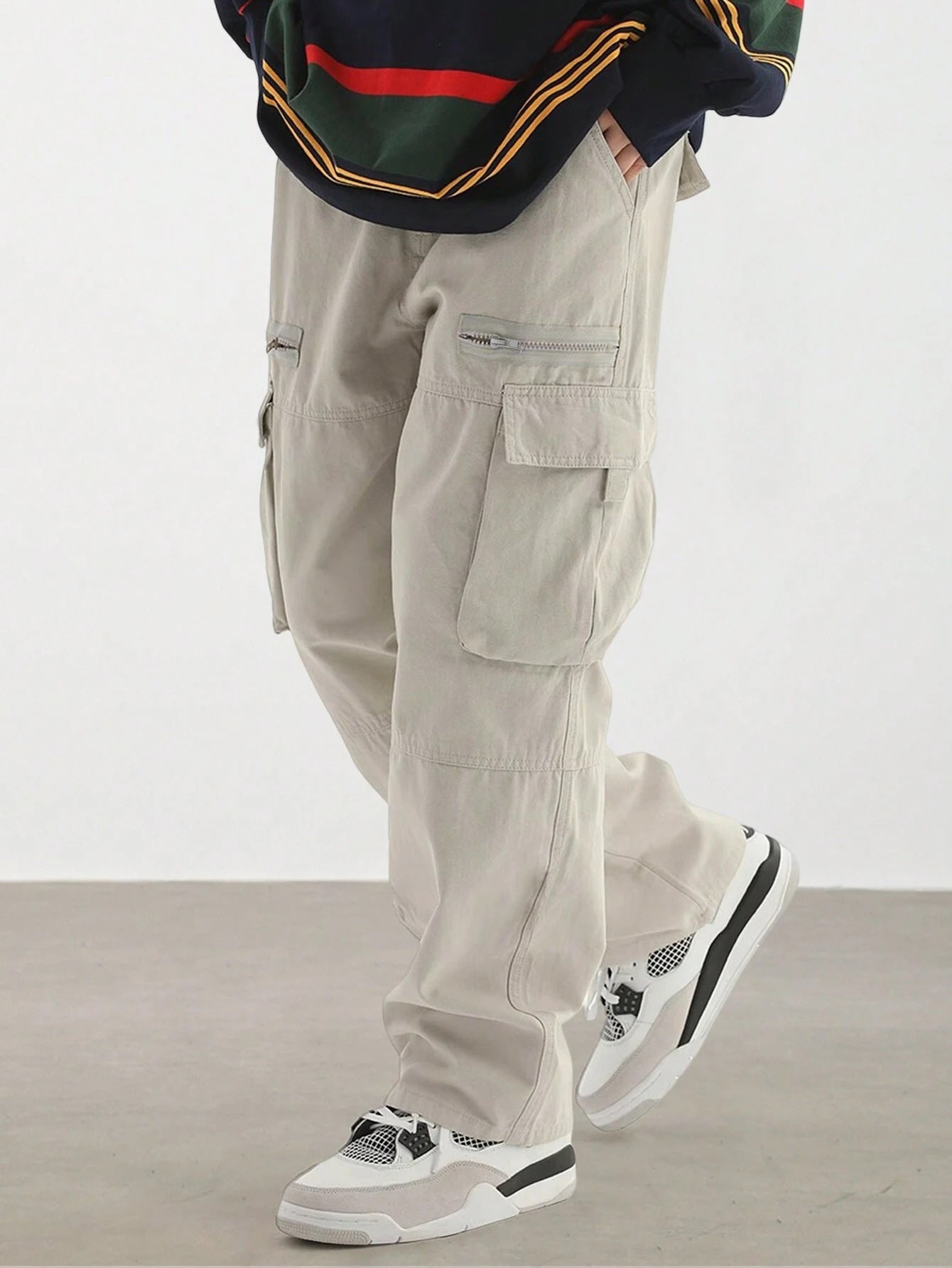 American Retro Easy Matching Overalls Men