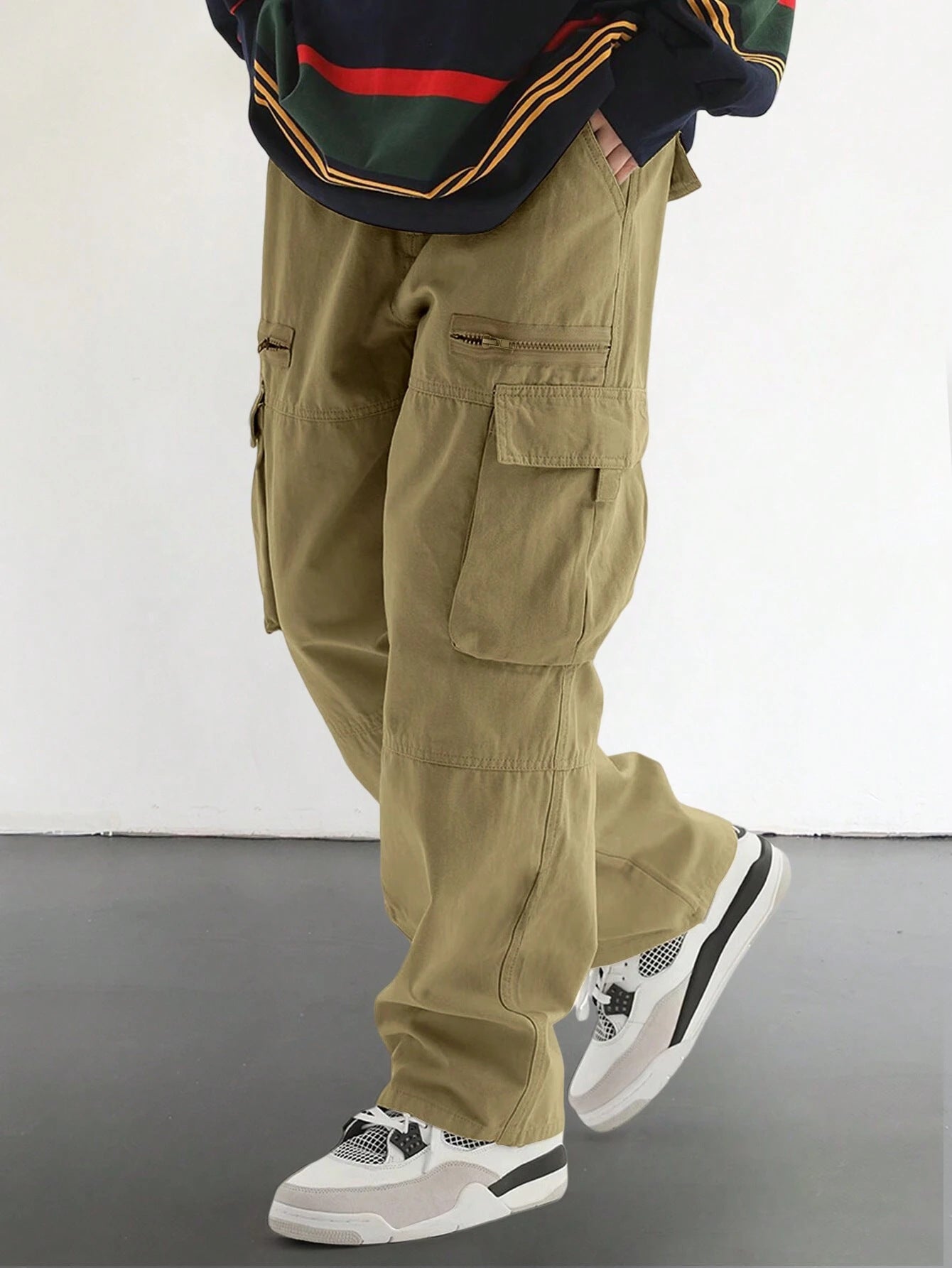 American Retro Easy Matching Overalls Men