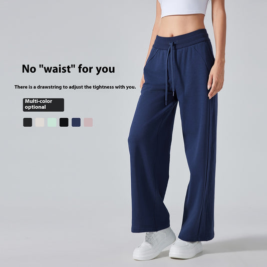 Autumn And Winter Leisure Loose Track Sweatpants