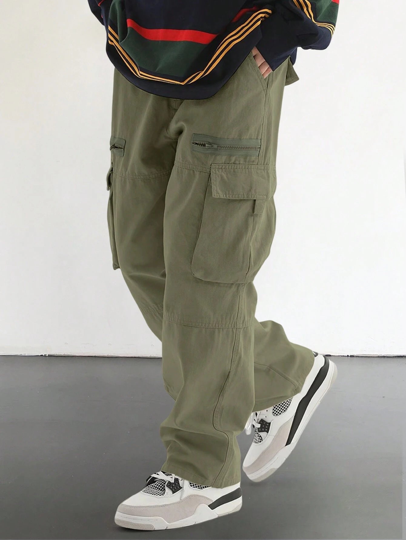 American Retro Easy Matching Overalls Men
