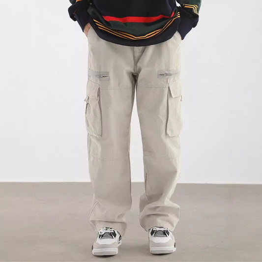 American Retro Easy Matching Overalls Men