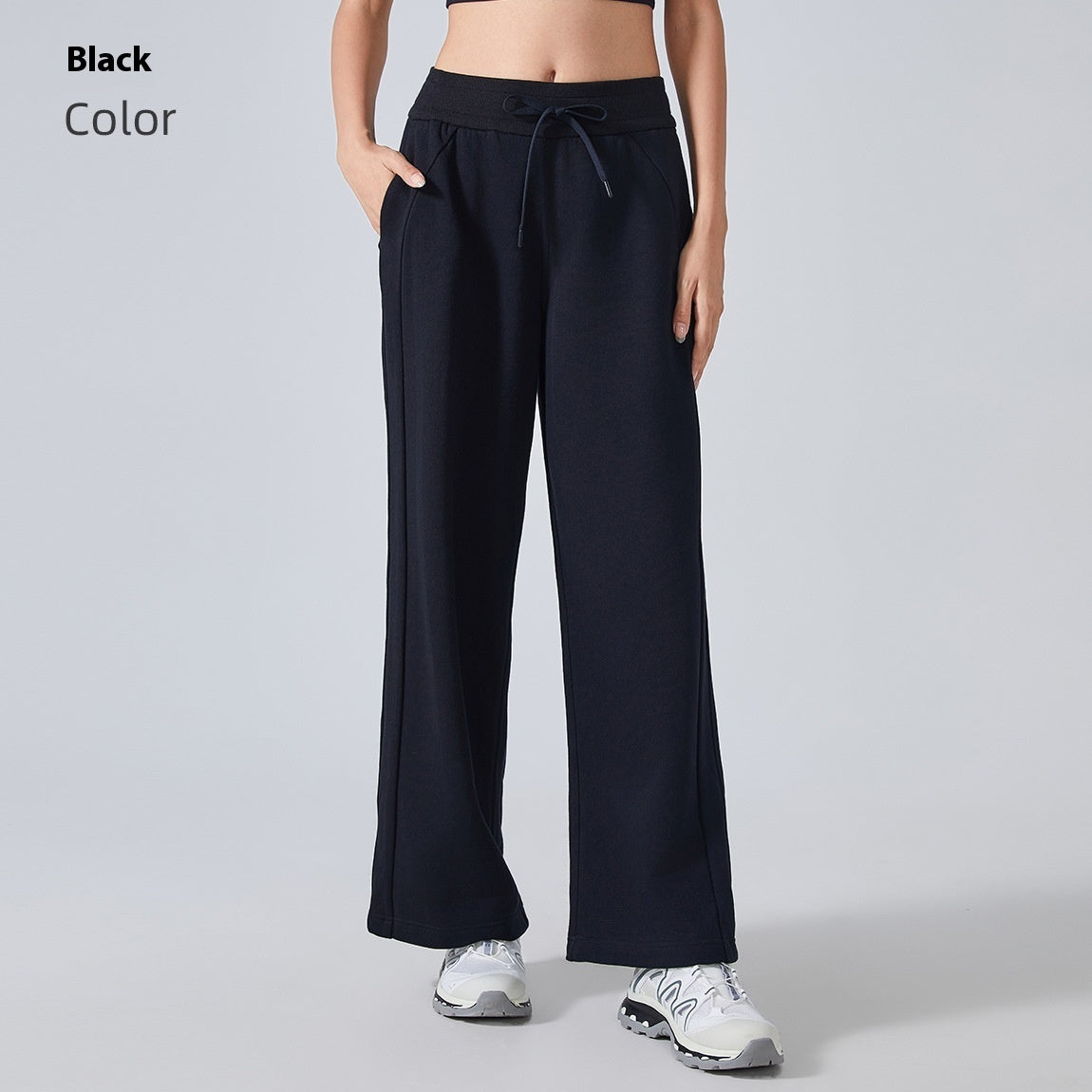 Autumn And Winter Leisure Loose Track Sweatpants