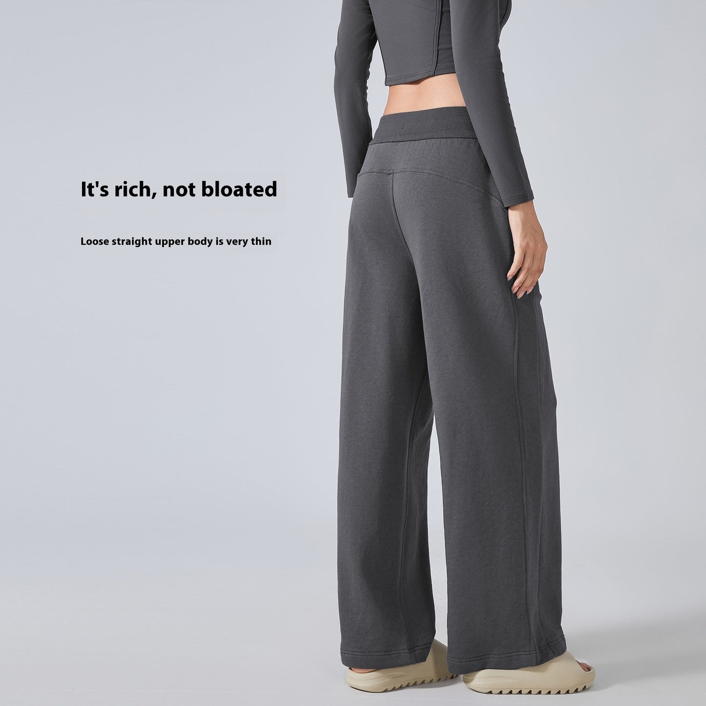 Autumn And Winter Leisure Loose Track Sweatpants