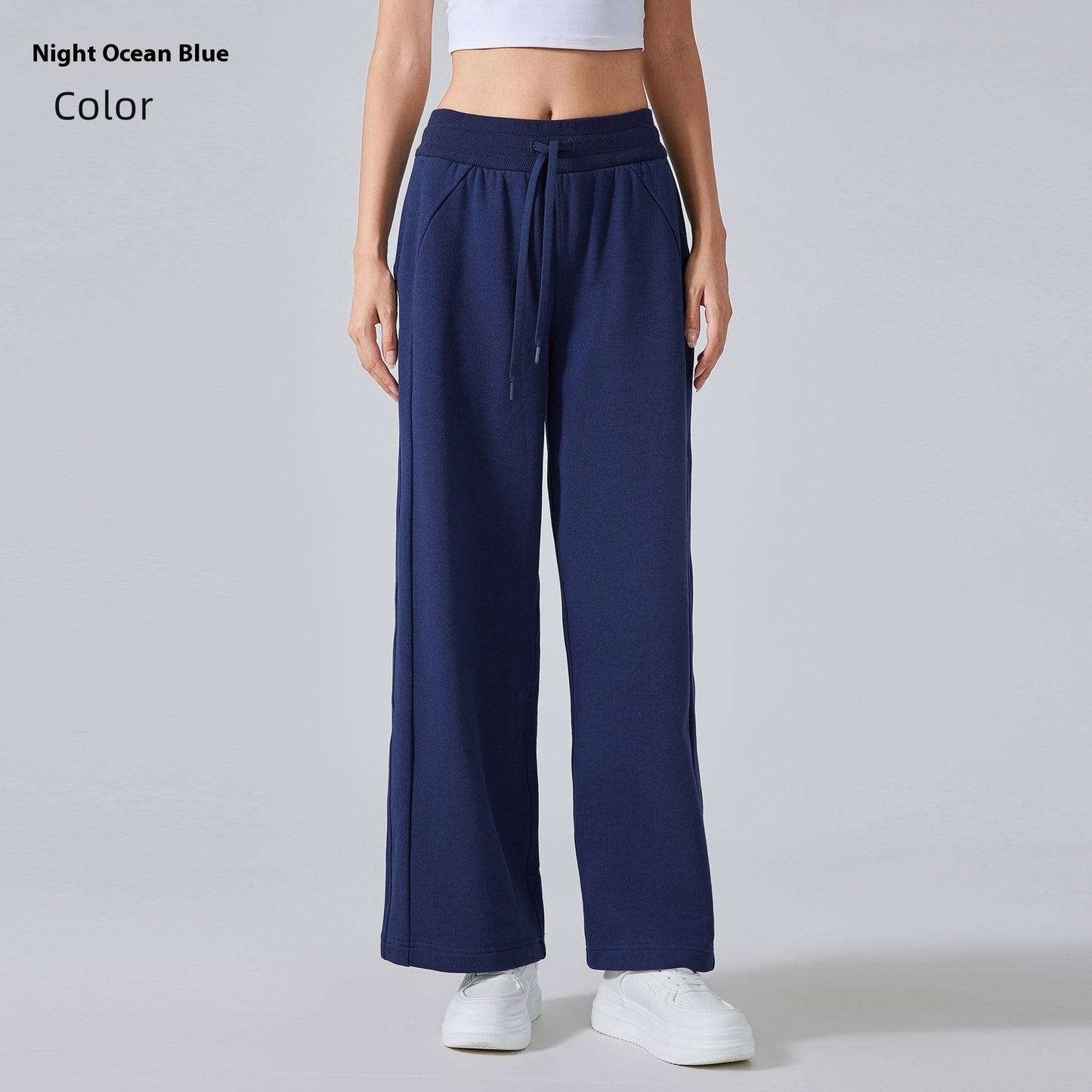 Autumn And Winter Leisure Loose Track Sweatpants