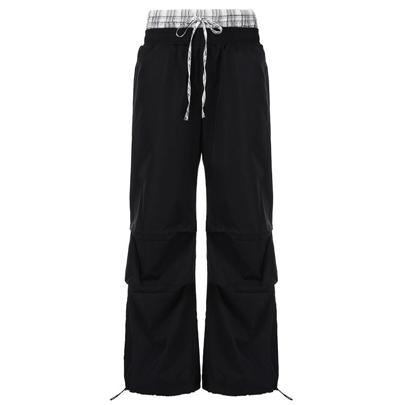American Fashion Women's Pleated Casual Trousers