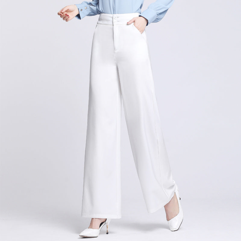 Women's Summer High Waist Summer Thin Trousers