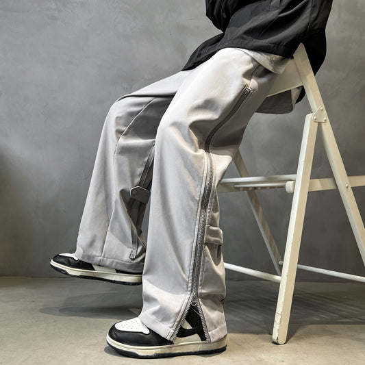 Autumn And Winter Loose High Street Straight Casual Pants