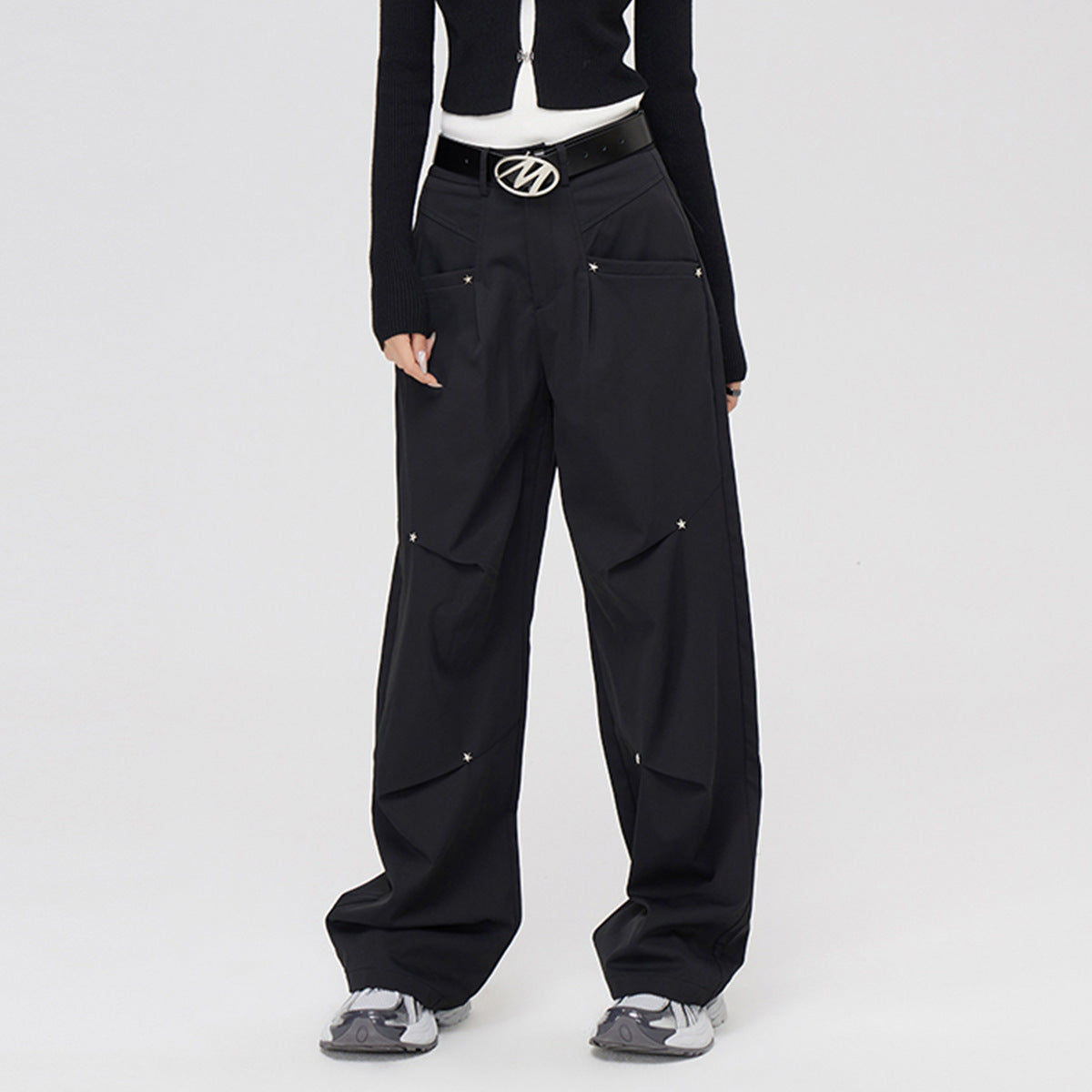 XINGX American Landing Paratrooper Pants Street Fashion Retro