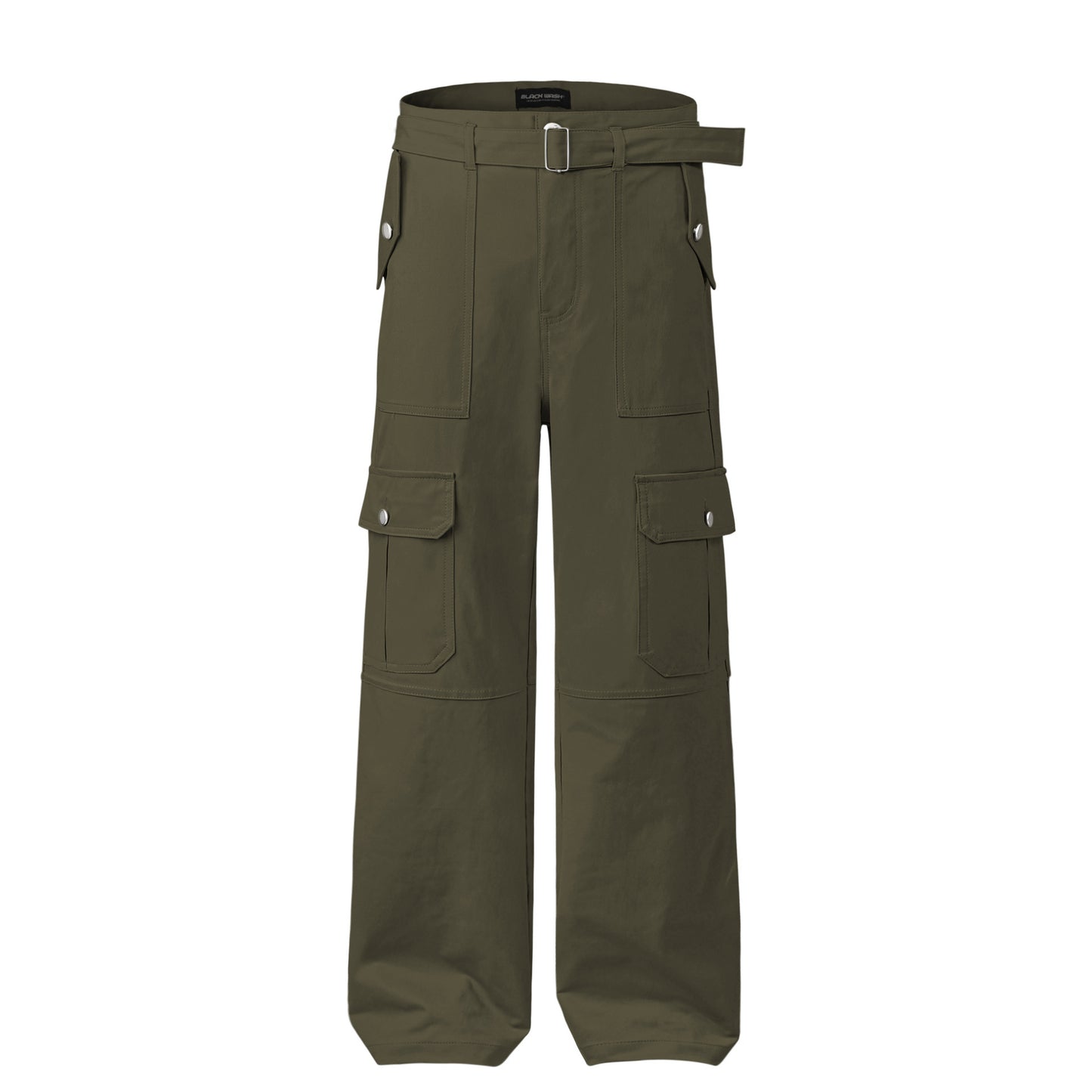 American Retro High-grade Neutral Multi-pocket Design Casual Wide-leg Workwear Trousers