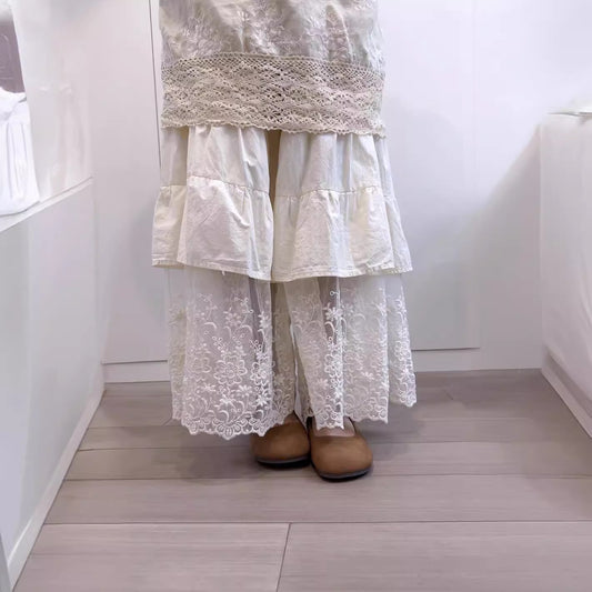 Women's Fashion Personality Japanese Style Lace Pants