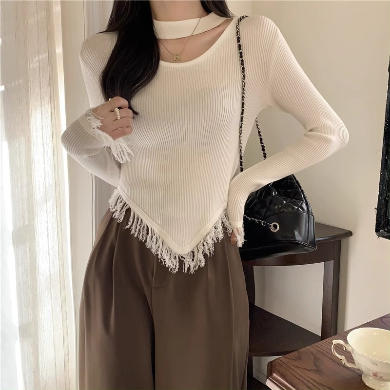 Women's Halter Bottoming Shirt Autumn And Winter